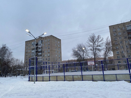 В сквере «Буратино» появилась новая спортивная площадка